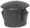 0.31 Inch X 0.375 Inch Black Heat Stabilized Nylon Flush Locking Hole Plug