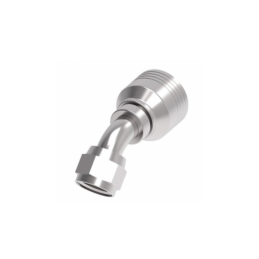 3/4X3/4 Female JIC Swivel 45 Degree Elbow