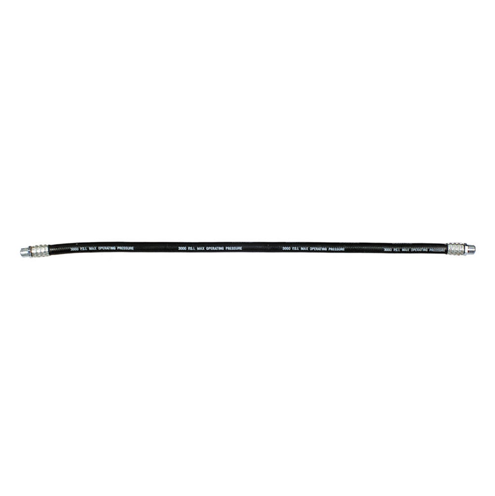 12 Inch Grease Gun Hose With 1/8 Inch Male National Pipe Thread (MNPT) Ends