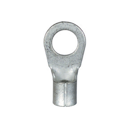 6 AWG 3/8 Inch Stud Tin Plated Copper Non-Insulated Versakrimp™ Female Ring Tongue Terminal