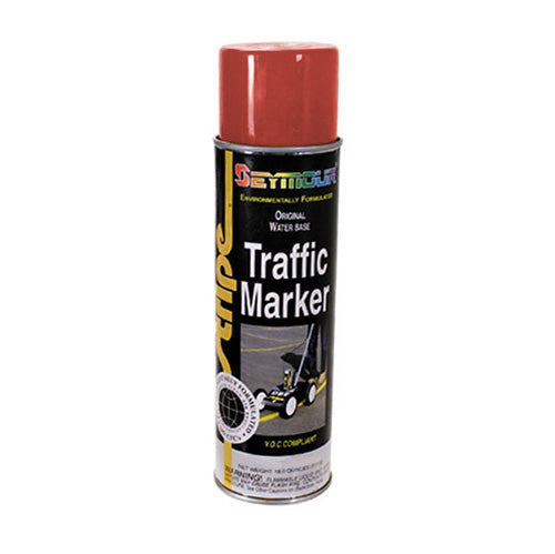 Seymour Traffic Marker High Solids Paint Aerosol Red - 20 Oz