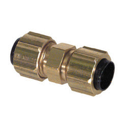 3/8 Inch Brass Poly-Fit Flareless Tube Union