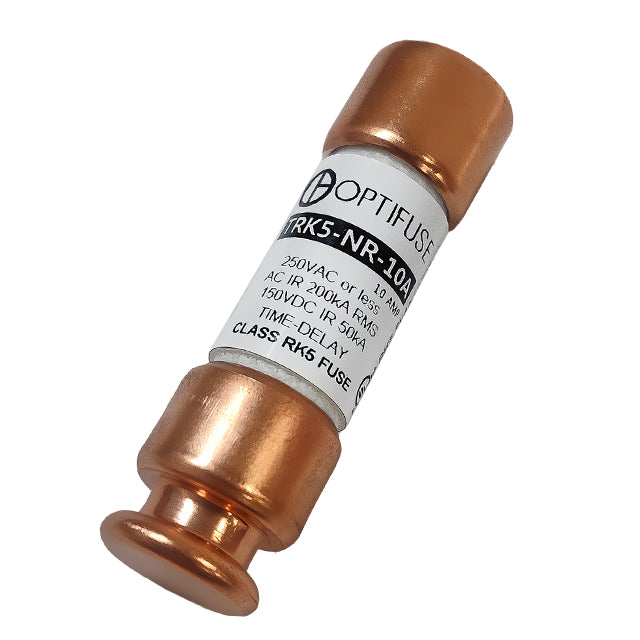 10 Amp DLN-R Type 250 Vac Dual Element Time Delay Industrial Fuse