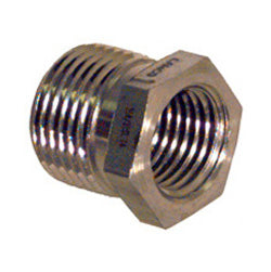 1-1/2" X 1-1/4" Schedule 40 NPT 316 Stainless Steel Hex Bushing