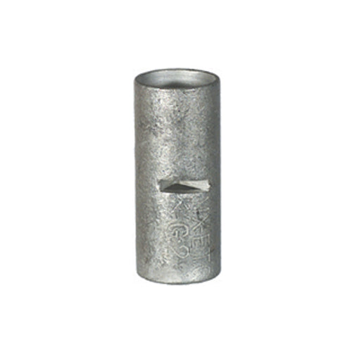 2 AWG Tin Plated Copper Non-Insulated Versakrimp™ Straight Female Button Splice