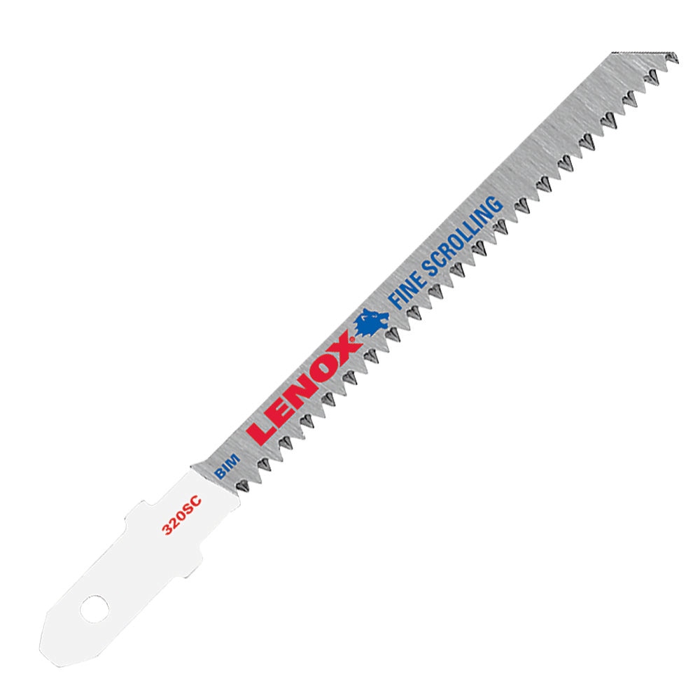 3-1/4 Inch X 3/16 Inch 20 TPI Steel T-Shank Jig Saw Blade Lenox