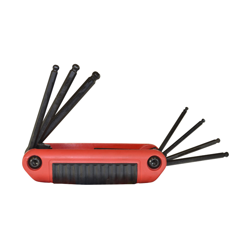 M2 To M6 Ergo-Fold Ball End Hex Key Set