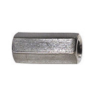 1/2-13 x 1-1/4 Inch Coarse Plain 18-8 (A2) Stainless Steel Hex Coupling Nut