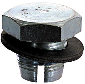 5/8-18 x 7/8 Inch Bright Zinc Plated Steel Oil Drain Plug With Gasket