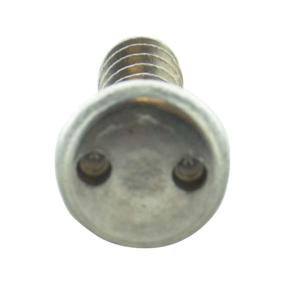 #8 x 2 Inch Stainless Steel Spanner Pan Head Tamper Resistant Sheet Metal Screw