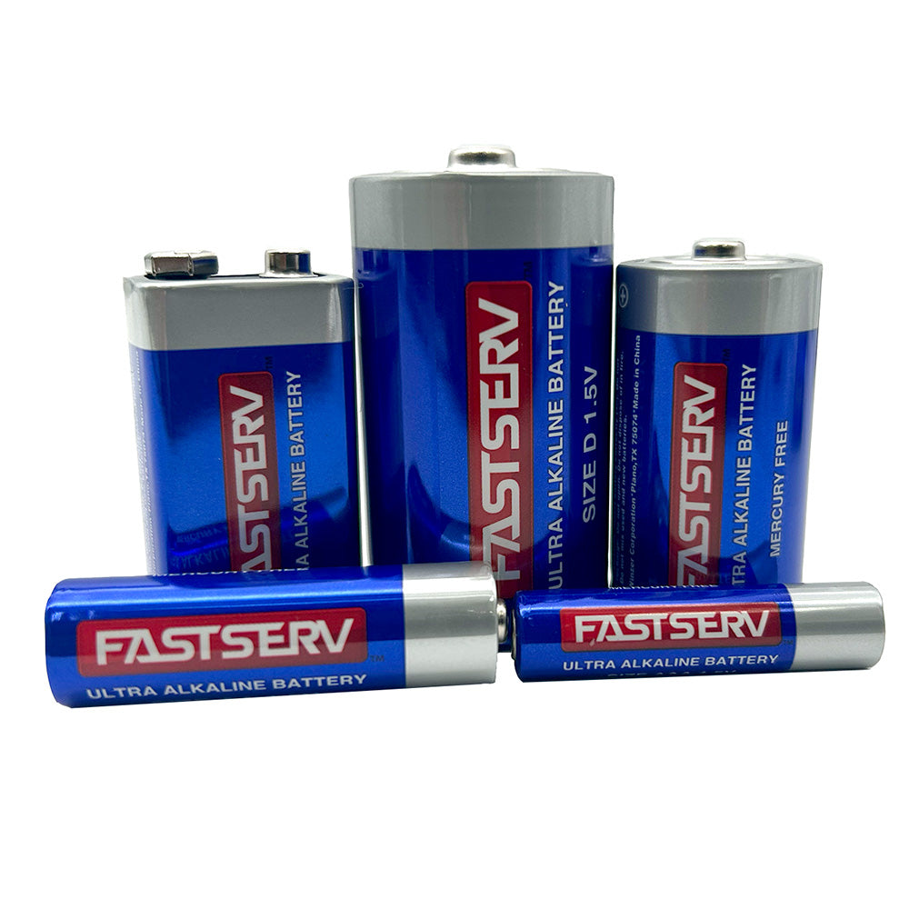 Fastserv Ultra Alkaline Battery - Aaa Cell 4 - Pack