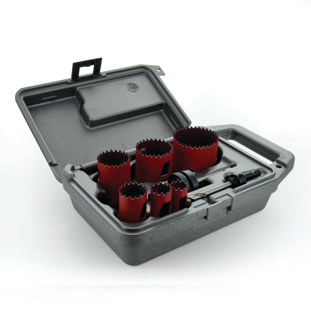 Plumber Kit 8Piece Hole Saw Kit