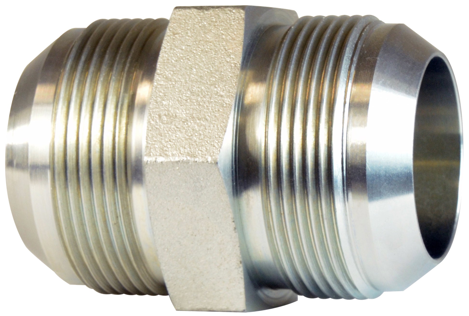 1-1/2 Inch 3000 Psi Zinc Plated Carbon Steel JIC 37 Degree Small Hex Union