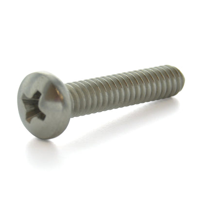 18-8 STAINLESS STEEL PHILLIPS PAN HEAD MACHINE SCREWS