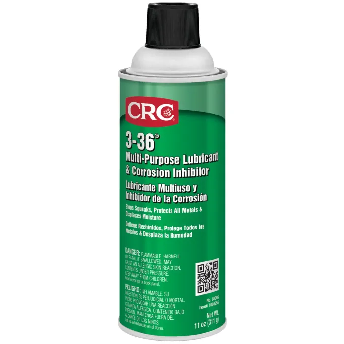 CRC 3-36 Multi-Purpose Lubricant & Corrosion Inhibitor - 11 Oz