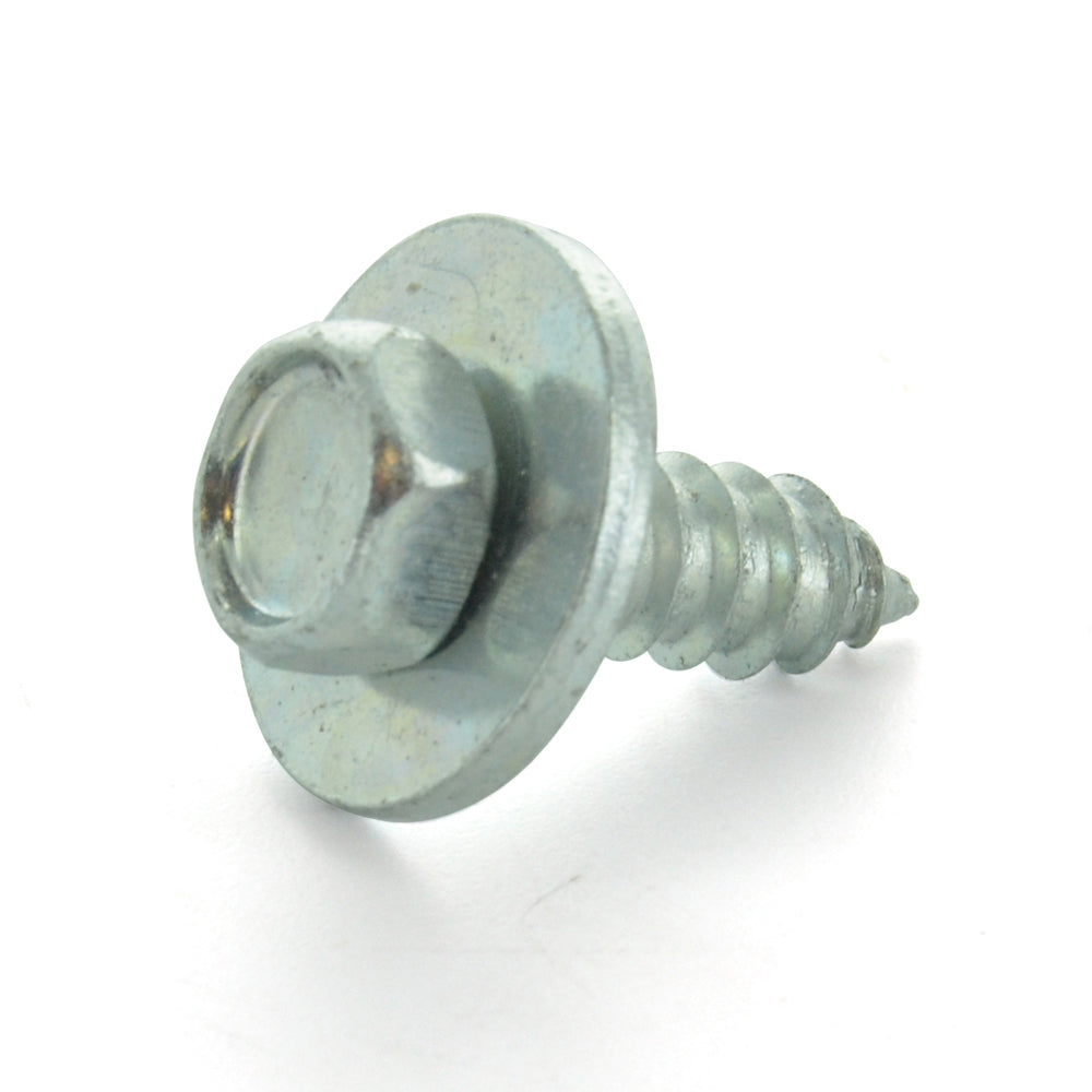 M5.6 x 13Mm Sheet Metal Screw Hex Washer Head Steel Zinc Plated