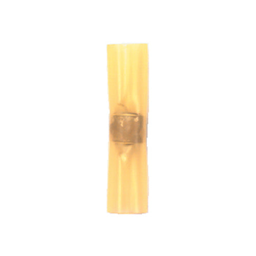 12-10 Gauge Butt Connector Solder Shrink Yellow