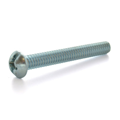 NC MACHINE SCREWS ROUND HEAD SLOTTED STEEL