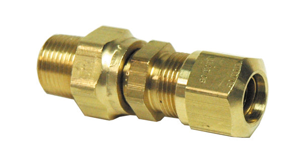 3/8Px1/2T Shut-Off Gladhand Adapter Straight