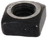 7/16-20 Square Head Black Zinc Steel Square Nut
