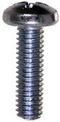 METRIC LICENSE PLATE FASTENER SCREWS PHILLIPS PAN HEAD STEEL ZINC PLATED  7985 CLASS 4.8