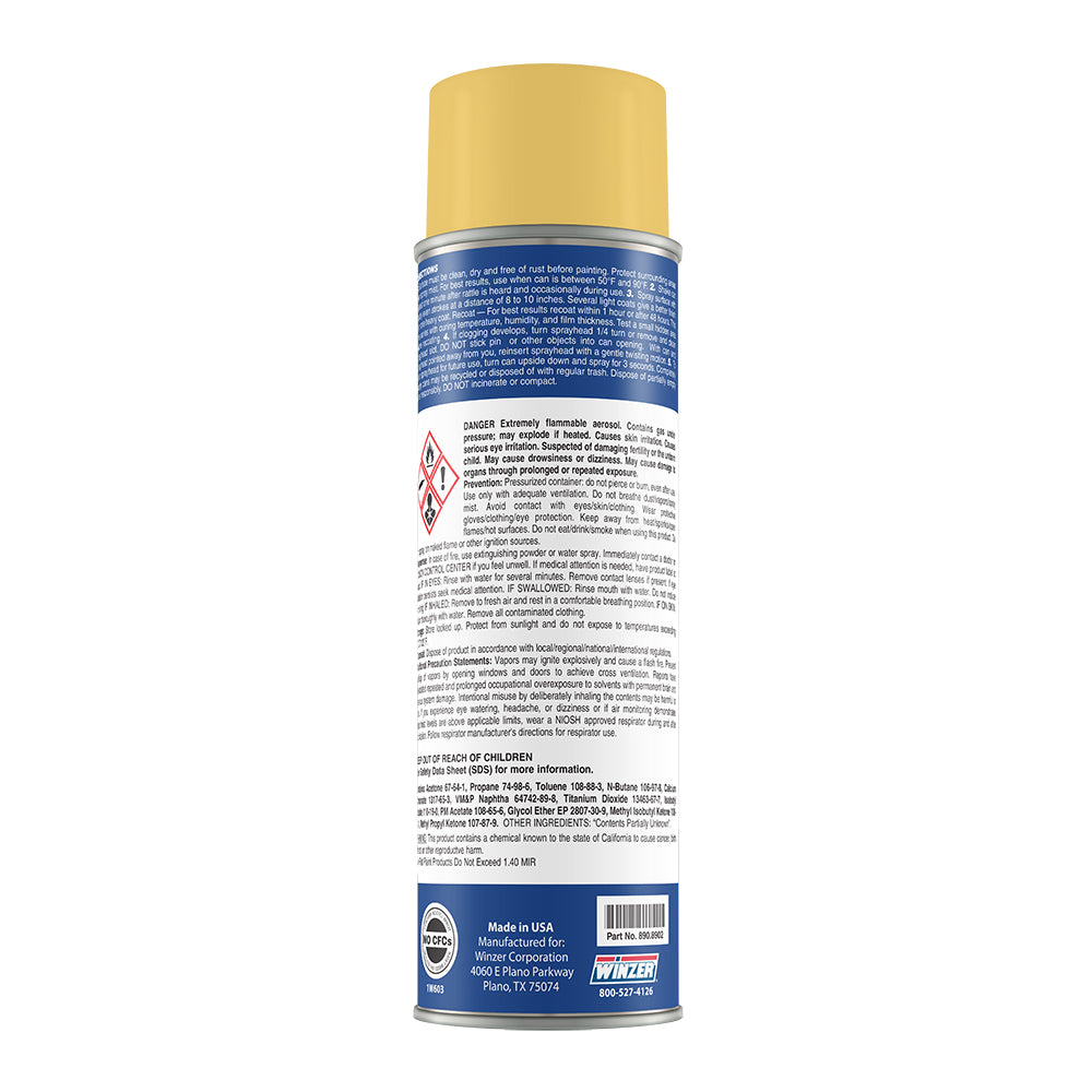 Winzer High Solids Flat Sand Dune Tan Spray Paint 16 Oz Net Wt - Aerosol