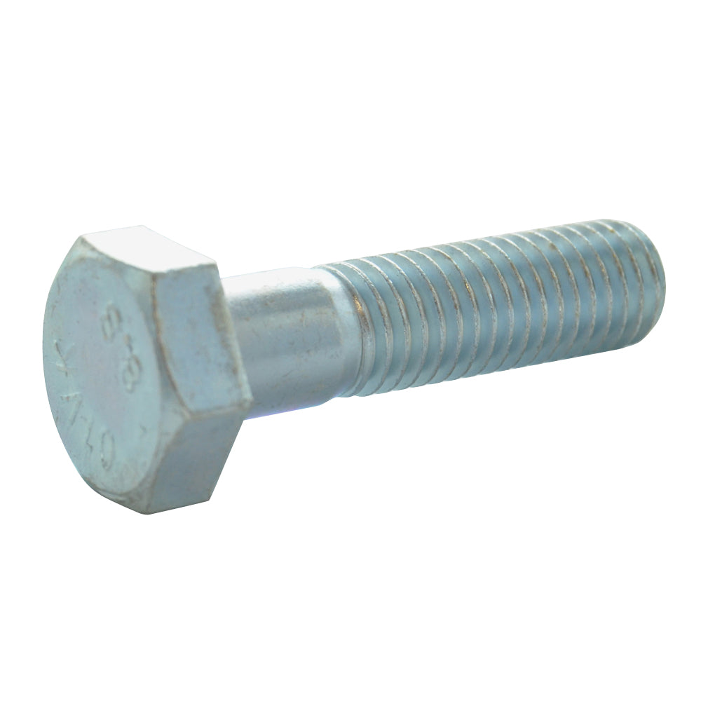METRIC HEX HEAD CAP SCREWS ZINC PLATED  DIN 931 CLASS 8.8