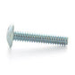 1/4-20 x 1-1/2 Inch Coarse Zinc Plated Steel Slotted Drive Truss Head Machine Screw