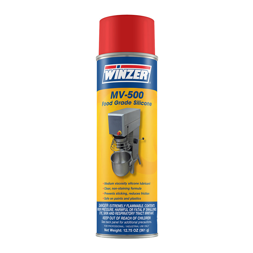 Winzer Mv-500 Multi-Viscosity Food Grade Silicone - 12.75 Oz Net Weight - Aerosol