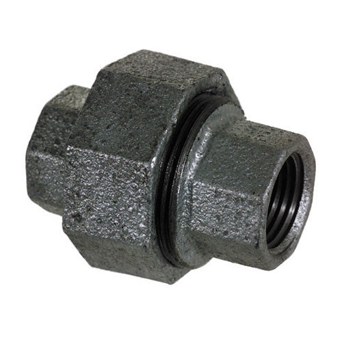 1-1/2 Inch Sch 40 Fnpt Galvanized Malleable Iron Union
