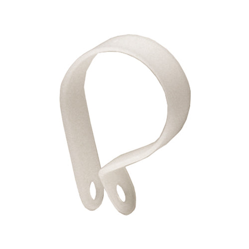 Nylon Cabl Clamp Head 7/16Dia White