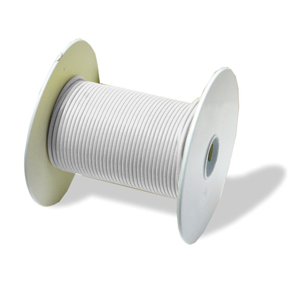 16 Awg General Purpose Primary Wire 100 Foot Roll White