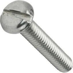 18-8 Stainless Steel Slotted Pan Machine Screw 5-40X1/4