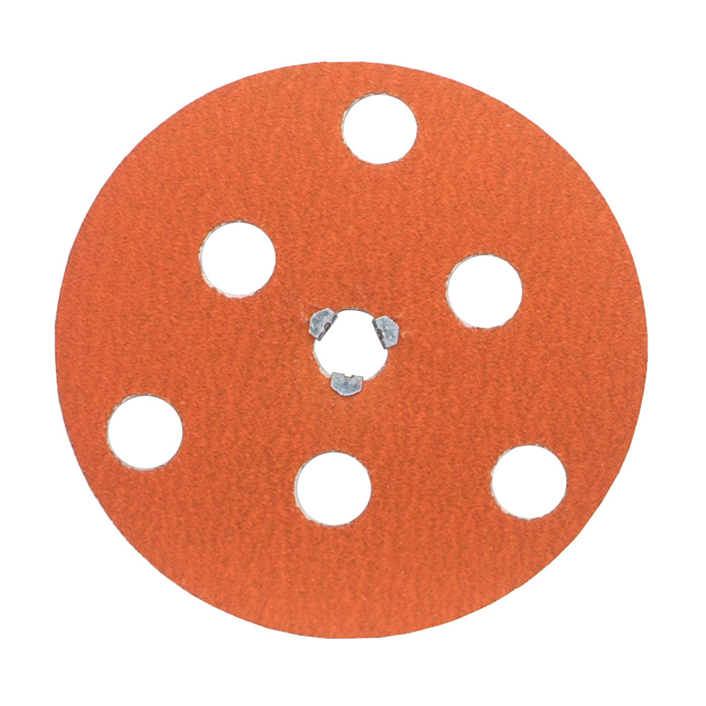 Blazex F980 Avos Ca Coarse Speed-Lok Fastener Fiber Locking See-Thru Disc - 4" 36 Grit