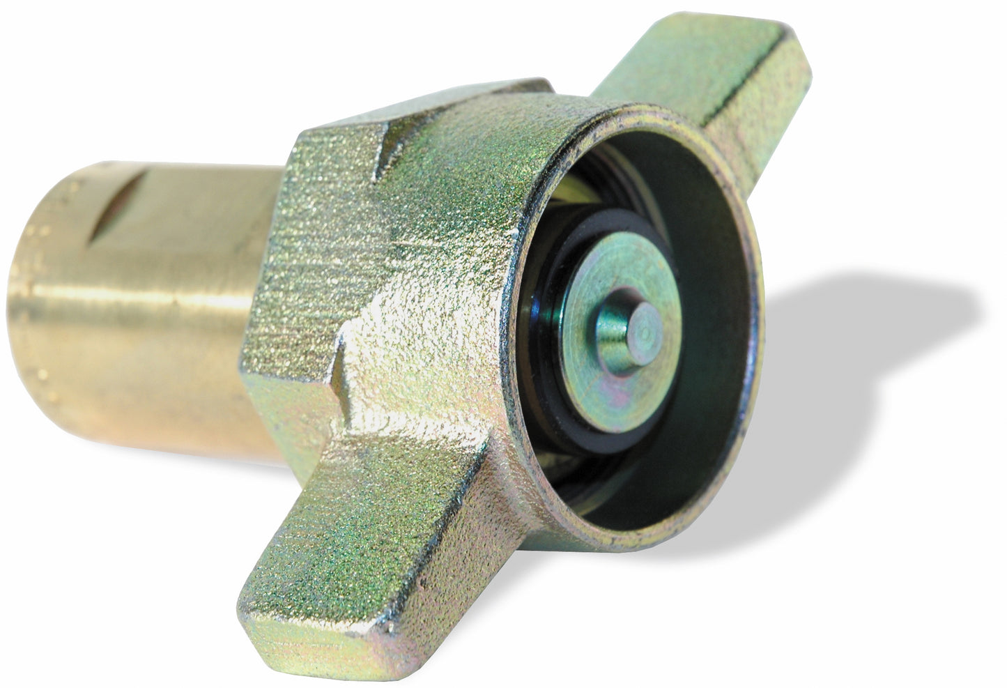 1 Inch Series A 5100 Thread-To-Connect Under Pressure Hydraulic Service Coupler Steel With Wings