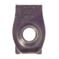 5/16-18 Black Extruded Foldover U-Type Nut