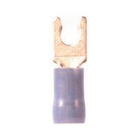 16-14 Gauge Snap Spade Terminal #5 Stud, #6 Stud Nylon Insulated Blue