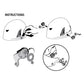 Bullhead Safety Climbing Helmet/Hard Hat Toric Polycarbonate With Clear Visor