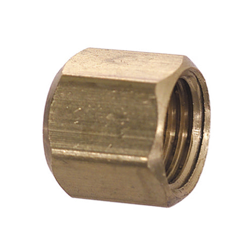 5/8 Inch Brass SAE 45 Degree Flare Tube Cap