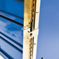 1-1/4 Inch X 13-1/2 Inch Chrome Steel Locking Hinge