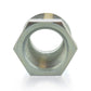 3/8" X 1/4" Schedule 40  Male NPT X Female NPT Galvanized Welded Malleable Iron Hex Bushing USA