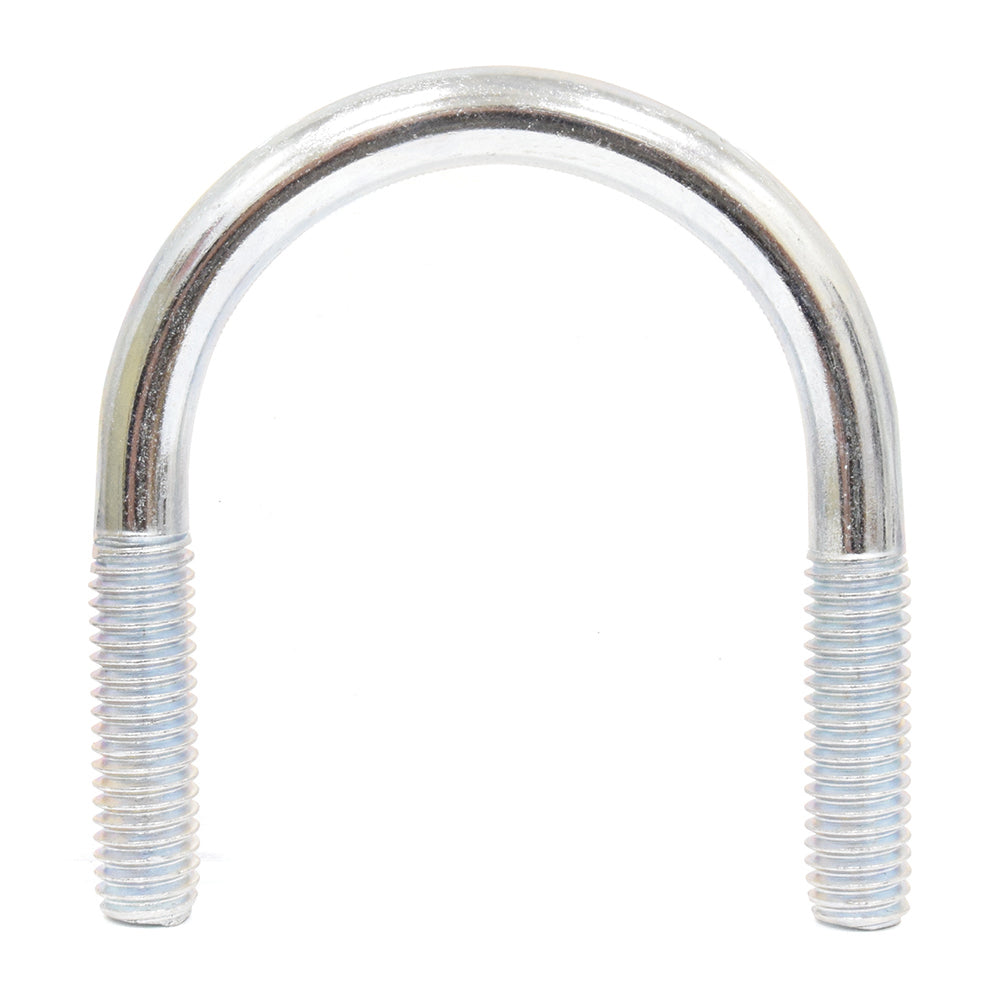 1/2-13 x 4-1/2 Inch X 6 Inch Zinc Plated Low Carbon Steel U-Bolt