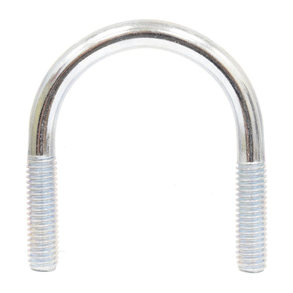 1/2-13 x 4-1/2 Inch X 6 Inch Zinc Plated Low Carbon Steel U-Bolt