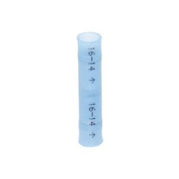 16-14 Gauge Seamless Butt Connector Ultra-Tuff Nylon Insulated Blue
