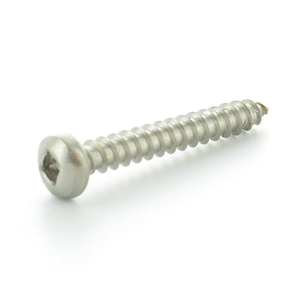 #8 x 3/4 Inch Plain 18-8 Stainless Steel Pan Head Type-Ab Self-Tapping Sheet Metal Screw