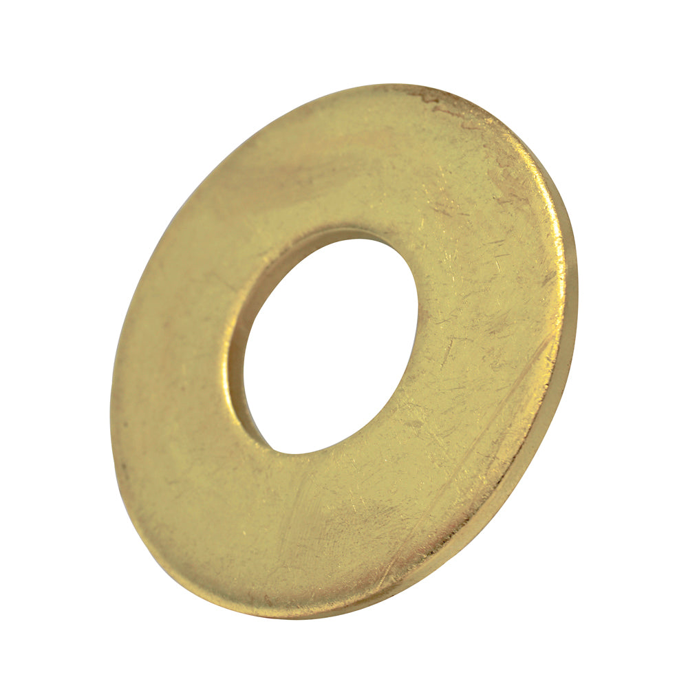 M6 Din 125 Yellow Zinc Class 10.9 Flat Washer
