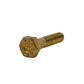 7/8-9 x 4-1/2 Inch Coarse Yellow Zinc L9 Steel Hex Head Cap Screw USA