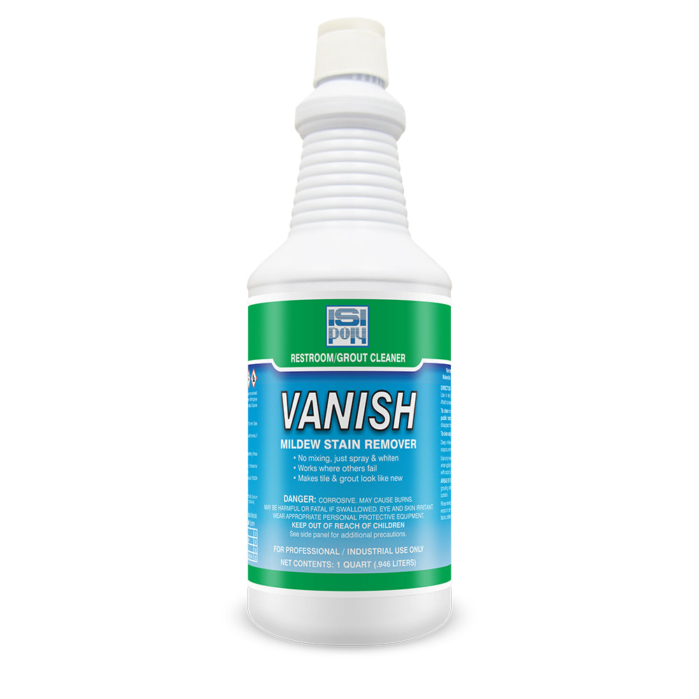 ISI Poly Vanish Mildew Stain Remover - 1 Qt Bottle