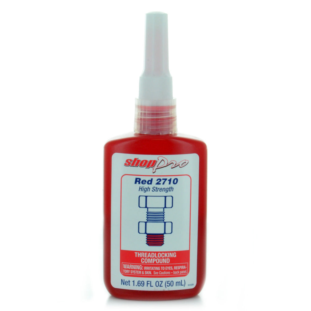 Shoppro Rtl2710 Red Threadlocker - 50Ml
