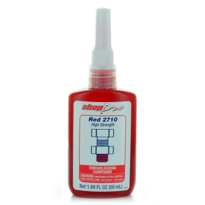 Shoppro Rtl2710 Red Threadlocker - 50Ml